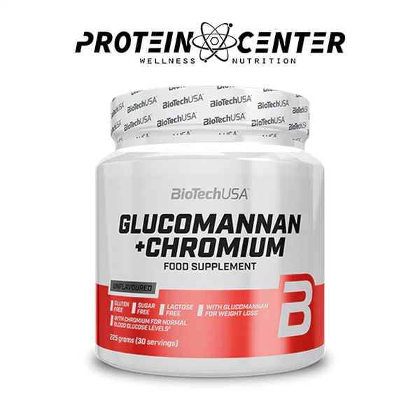 GLUCOMANNANO + CROMO 225GR NEUTRO