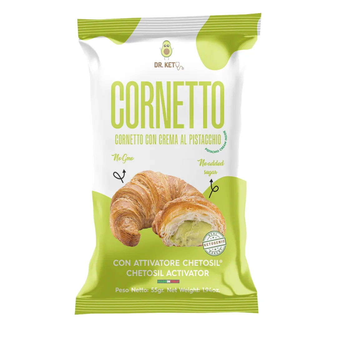 Cornetto Pistacchio 55 Gr Dr. Keto