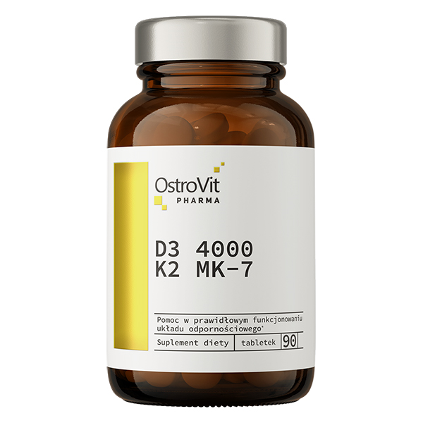 OSTROVIT VITAMINA D3 + K2 MK7 90 TBS