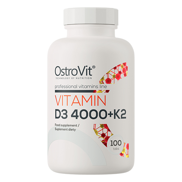 OSTROVIT VIT D3 4000 + K2 100 TBS
