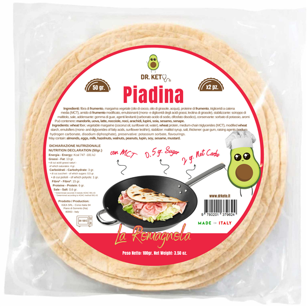 PIADINA X 2 DA 50GR.