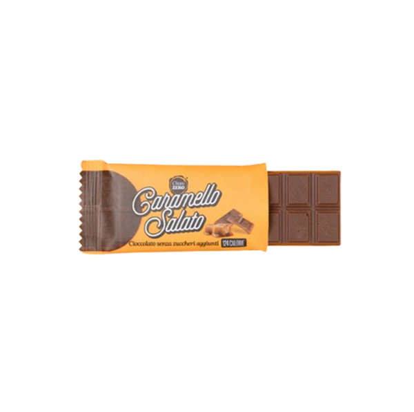 CHOCO ZERO CARAM. SALATO 25GR.