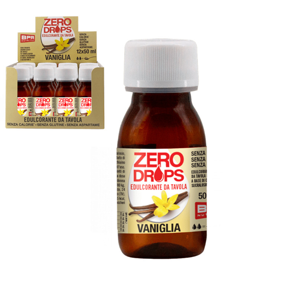 ZERO DROPS VANIGLIA 50ML.