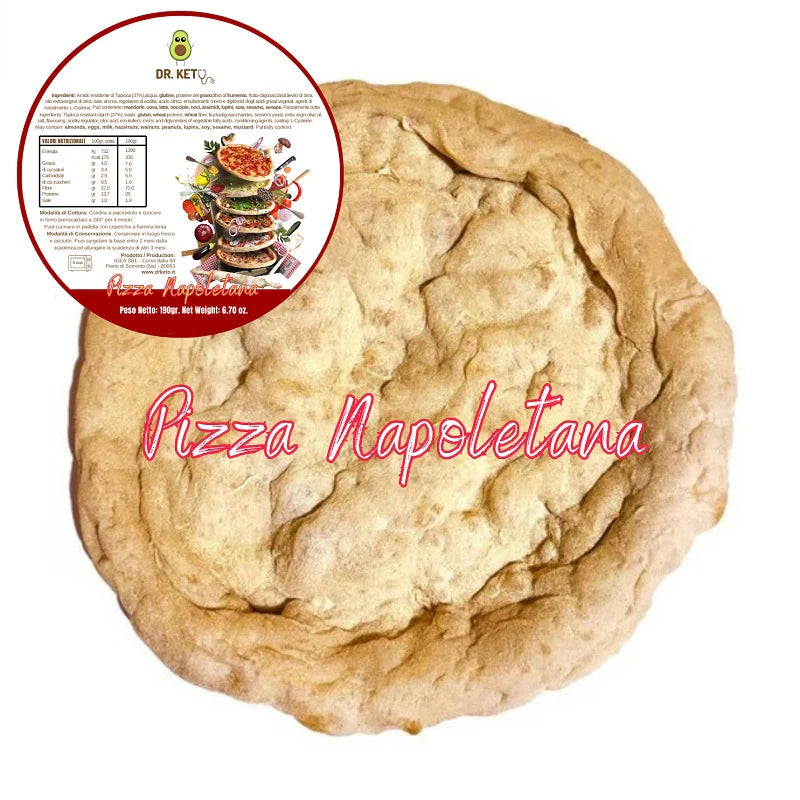 Base Pizza Napoletana Dr.keto