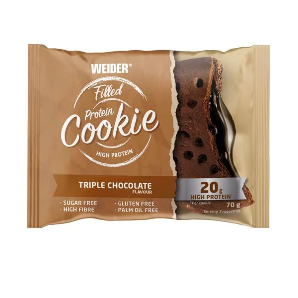 PROTEIN COOKIE TRIPLO CIOCCOLATO 70GR