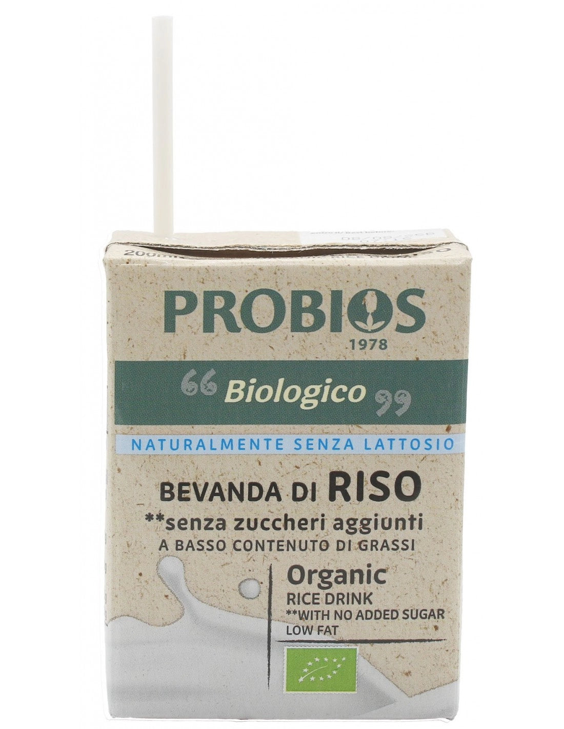 Bevanda Di Riso Al Naturale 200ml