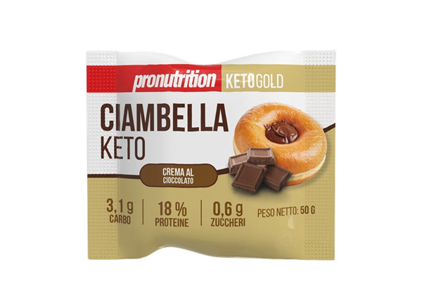 KETO CIAMBELLA 50G CIOCCOLATO
