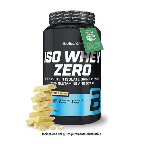 Iso Whey Zero 908 Gr Cioccolato Bianco