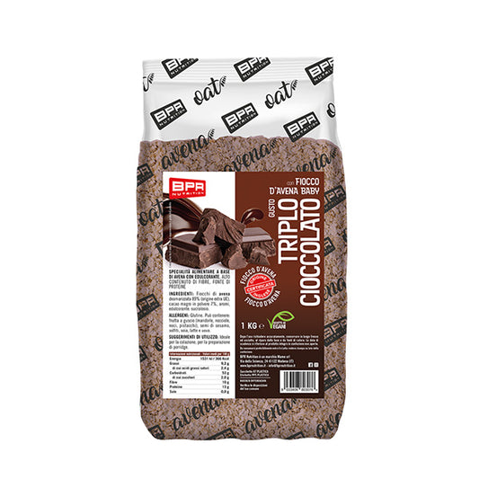 Fiocchi D'avena 1 Kg Triplo Cioccolato
