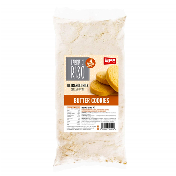 FARINA DI RISO 1 KG BUTTER COOKIES