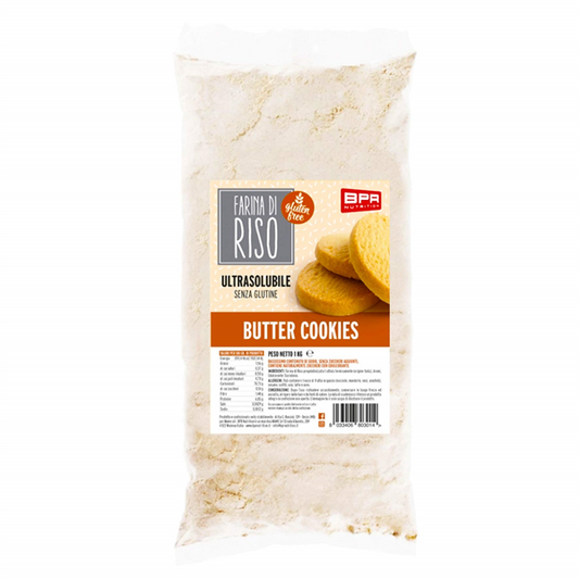 FARINA DI RISO 1 KG BUTTER COOKIES