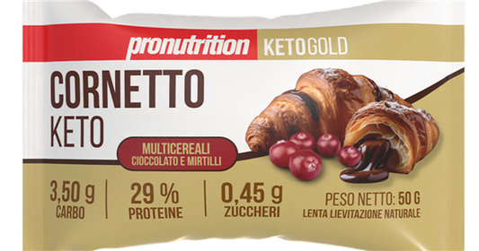 CORNETTO KETO CIOCC. MIRITILLI 50GR