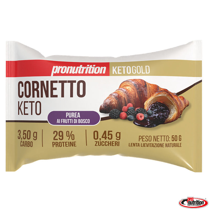 Cornetto Keto Cereali Frutti Di Bosco