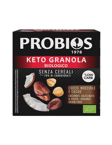 KETO GRANOLA COCCO.NOCC.-CACAO 200G