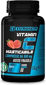 Vitamin C Fragola Masticabile 80cmp