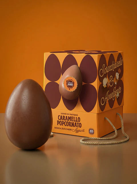 Uovo Choco Zero 300gr Carm.sal&popcorn
