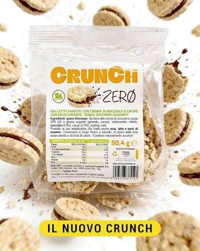 CRUNCH ZERO 50.4 CON CREMA NOCCIOLE