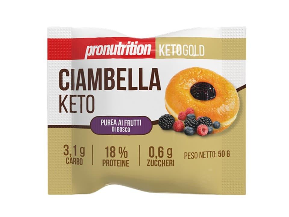 Keto Ciambella 50gr Frutti Di Bosco