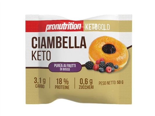 KETO CIAMBELLA 50GR FRUTTI DI BOSCO