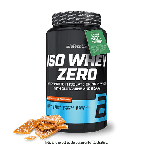 Iso Whey Zero 908 Gr Caramello Salato
