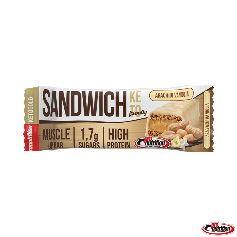 BARR KETO SANDWICH PEANUT VANIGLIA57G