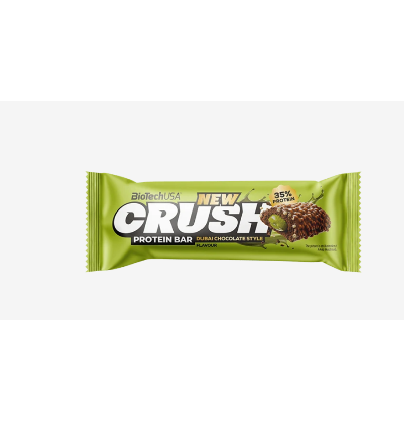 New Crush protein bar Dubai chocolate 45 g